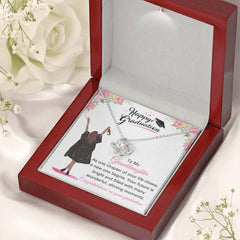 Graduation Gift for Her, Love Knot Necklace, Timeless Jewelry Surprise