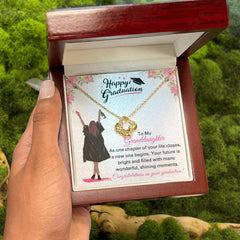 Graduation Gift for Her, Love Knot Necklace, Timeless Jewelry Surprise