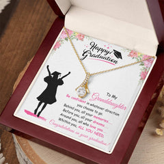Graduation Necklace, Elegant Gift for Her, Meaningful Graduation Jewelry