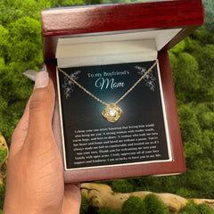 Gift for Boyfriend’s Mom Necklace, Heartfelt Jewelry, Appreciation Keepsake