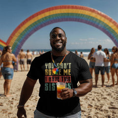 Funny Brother T‑Shirt – You Can’t Scare Me I Have Two Sisters Graphic Tee