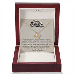 Graduation Gift For Niece, Love Knot Necklace, Symbol Of Encouragement, Timeless Jewelry Keepsake