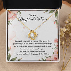 Future Mother-in-Law Necklace, Loving Jewelry Gift, Appreciation from Girlfriend