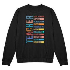 Teacher – Hardworking, Caring, Dedicated Tee