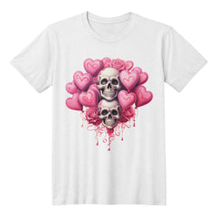 Till Death Do Us Part – Gothic Valentine Skull Tee