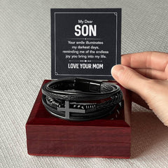 To My Son - A Bracelet That Reflects the Endless Joy You Bring from Mom