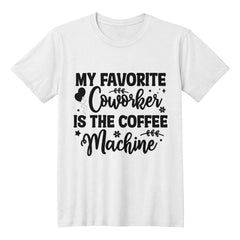 Office Life Essential – Coffee Machine Appreciation Tee