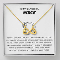 Gift for My Beautiful Niece - A Bond Like No Other Necklace