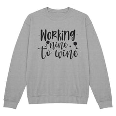 Working Nine to Wine – Funny Wine Lover Shirt