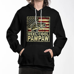 Reel Cool Pawpaw – Fishing Grandpa Tee
