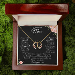 Gift for Mom from Son - For All the Times I Forgot to Say, ‘Mom, I Love You’ Necklace