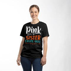 Pink or Blue, Sister Loves You – Gender Reveal Tee