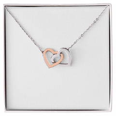 To My Beautiful Girlfriend – My Heart Belongs to You Necklace