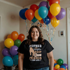 Mother Daughter T-Shirt Gift, Family Bond Tees, Love Connection Outfit, Special Day Surprise, Cute Matching Present