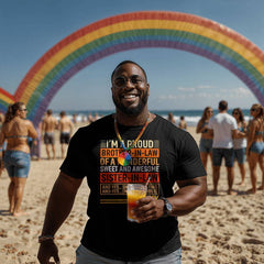 Funny Brother-in-Law T-Shirt Gift, Proud Brother-in-Law of an Awesome Sister-in-Law Graphic Tee