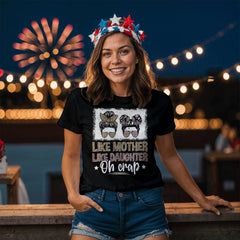 Mother and Daughter Matching T-Shirt, Heartfelt Mom Daughter Gift Tee