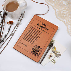 Gifts for Daughter, Thoughtful Gift for Daughter, Journal With Heartfelt Engraved Words