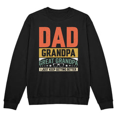 Leveling Up – Dad to Great Grandpa Tee