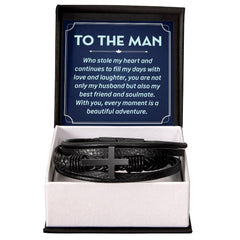 To My Man – My Love, My Best Friend - Men's Bracelet