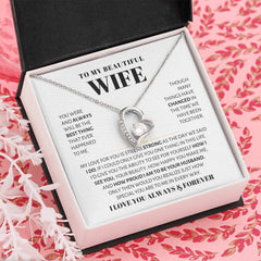 To My Beautiful Wife - You Were and Always Will Be The Best Thing - Necklace for Her