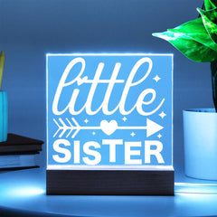 Little Sister – Arrow to the Heart Plaque