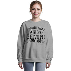 I Bring That Big Gemini Energy – Bold Zodiac Tee