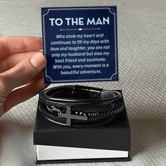 To My Man – My Love, My Best Friend - Men's Bracelet