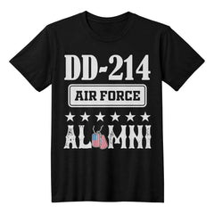 DD-214 Air Force Alumni Shirt