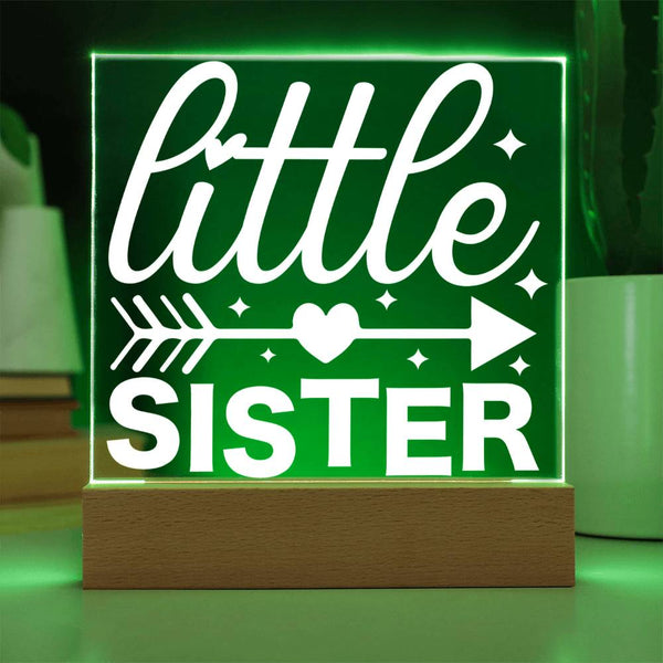 Little Sister – Arrow to the Heart Plaque