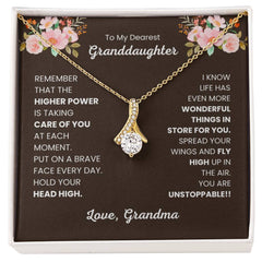 Necklace Gift for Granddaughter, Alluring Beauty Necklace