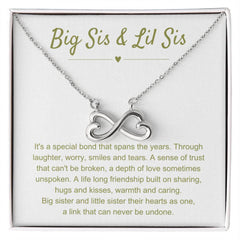 Big Sis & Lil Sis – A Bond That Lasts Forever Necklace