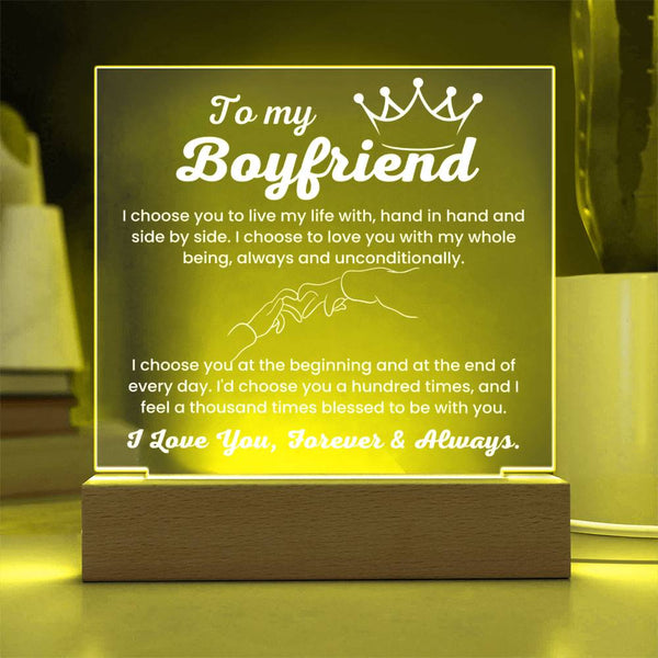 I’d Choose You – A Thousand Times Over Plaque