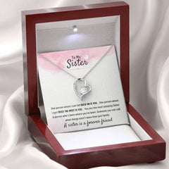 Necklace Gift For Sister, Gift For Sister, Jewelry Gift Of Connection