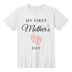 My First Mother’s Day – New Mom Celebration Tee