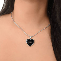 Heart Necklace for Mom – 'Thank You for Always Loving & Encouraging Me