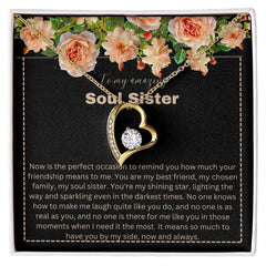 To My Amazing Soul Sister – My Shining Star Necklace