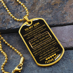 Dog Tag for Son – Heartfelt Message to Capture Every Moment