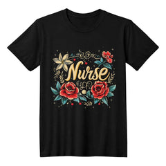 Floral Nurse Appreciation Shirt