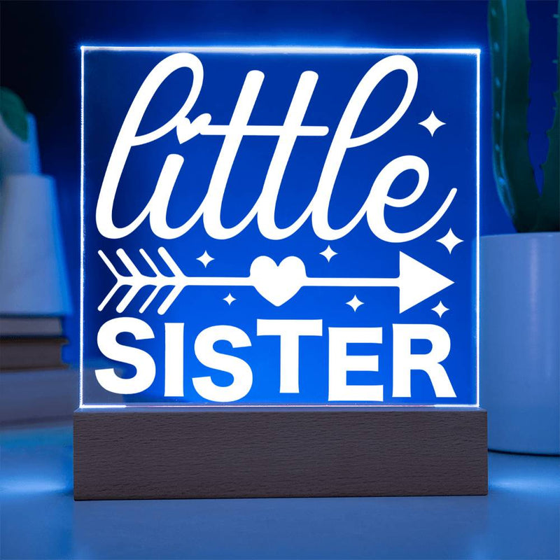 Little Sister – Arrow to the Heart Plaque