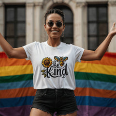 Be Kind Sunflower & Bee T-Shirt