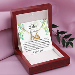To My Sister Necklace – Always Chosen, Always Loved