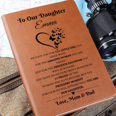 Daughter Journal Gift, Gifts for Daughter, Loving Notebook With Words of Encouragement