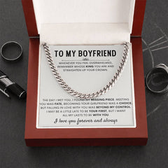 Men’s Cuban Link Chain Necklace, Stylish Jewelry Gift, Modern Accessory, Special Occasion Present