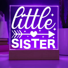 Little Sister – Arrow to the Heart Plaque