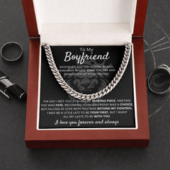 Cuban Link Chain Necklace, Modern Jewelry Gift for Him, Anniversary Keepsake, Bold Men’s Style