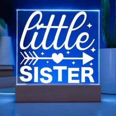 Little Sister – Arrow to the Heart Plaque