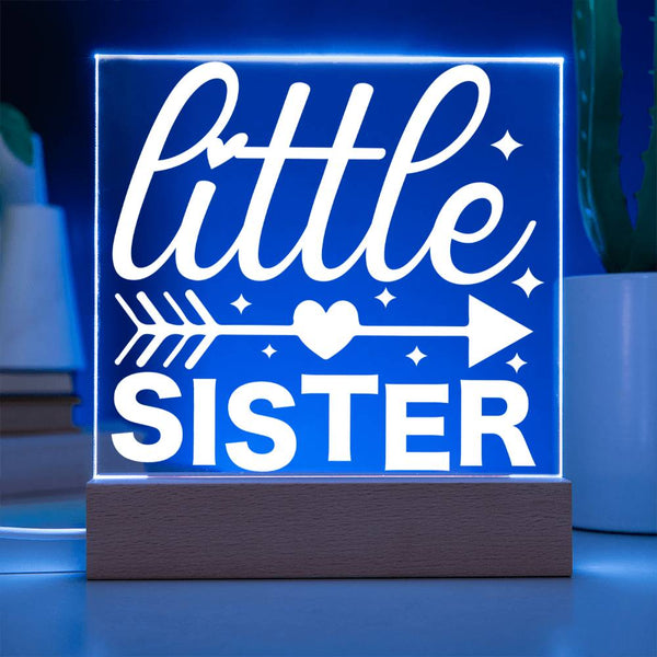 Little Sister – Arrow to the Heart Plaque