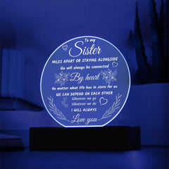 Graduation Gift For Sister, Inspiring Gift For Sister, Keepsake