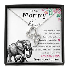 To an Amazing Mommy – A Hug from the Heart Necklace