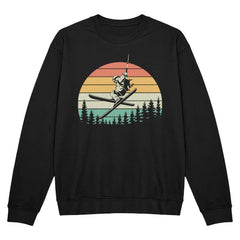 Retro Ski Jump - Vintage Winter Sports T-Shirt